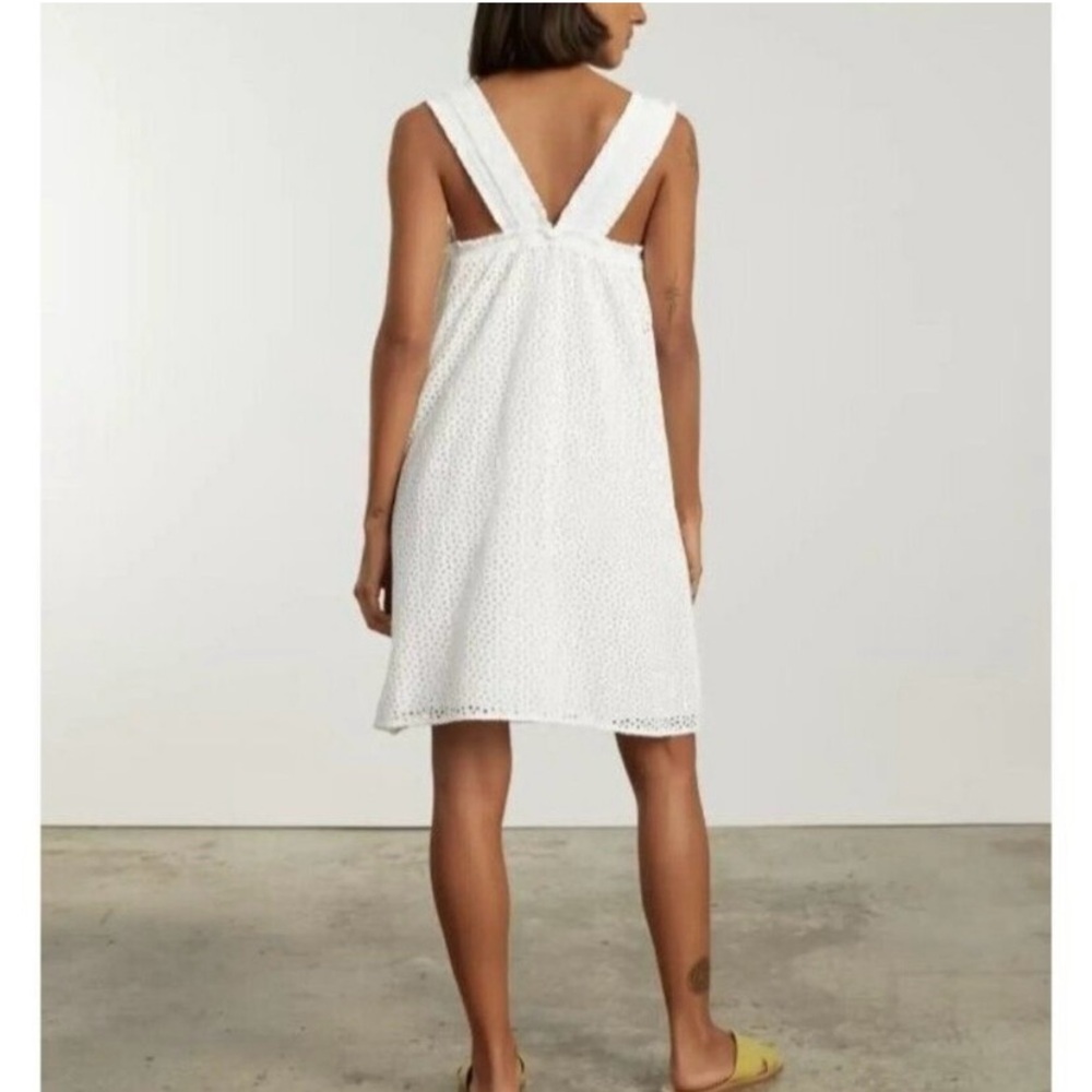 NWT Everlane White Eyelet Dress - Picture 2 of 11